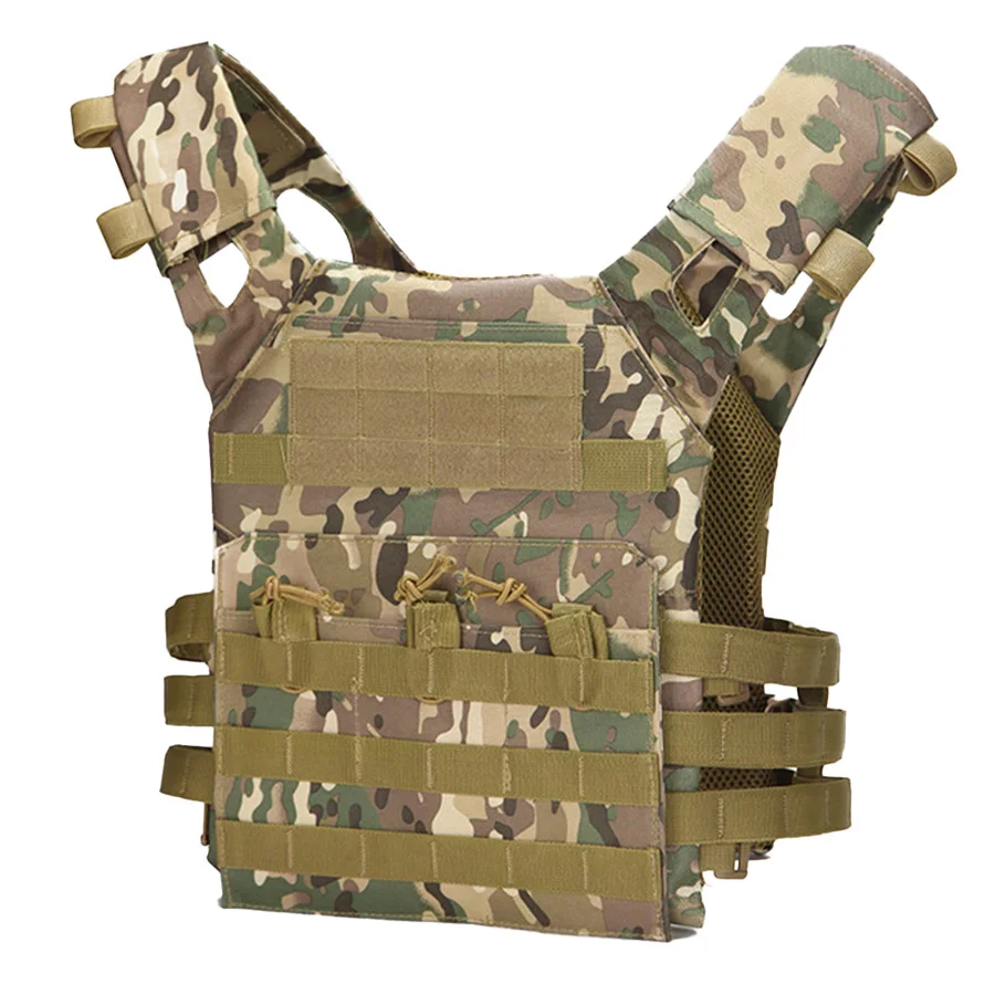 Ultralichte JPC-structuur |   MOLLE wereldwijde uitbreiding |   MOLLE+Magic Sticky outdoor trainingsvest met dubbel systeem