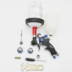 Mini Spray Gun 1.0MM Paint Spray Gun 0.8MM Nozzle Kit 400CC/250CC Tank Air Paint Gun With Paint Mixing Cup And Adapter