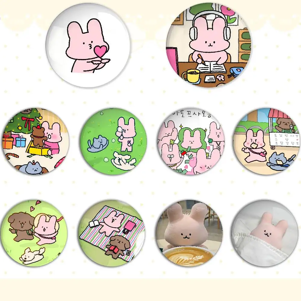 Ato Pink Bunny Badg…