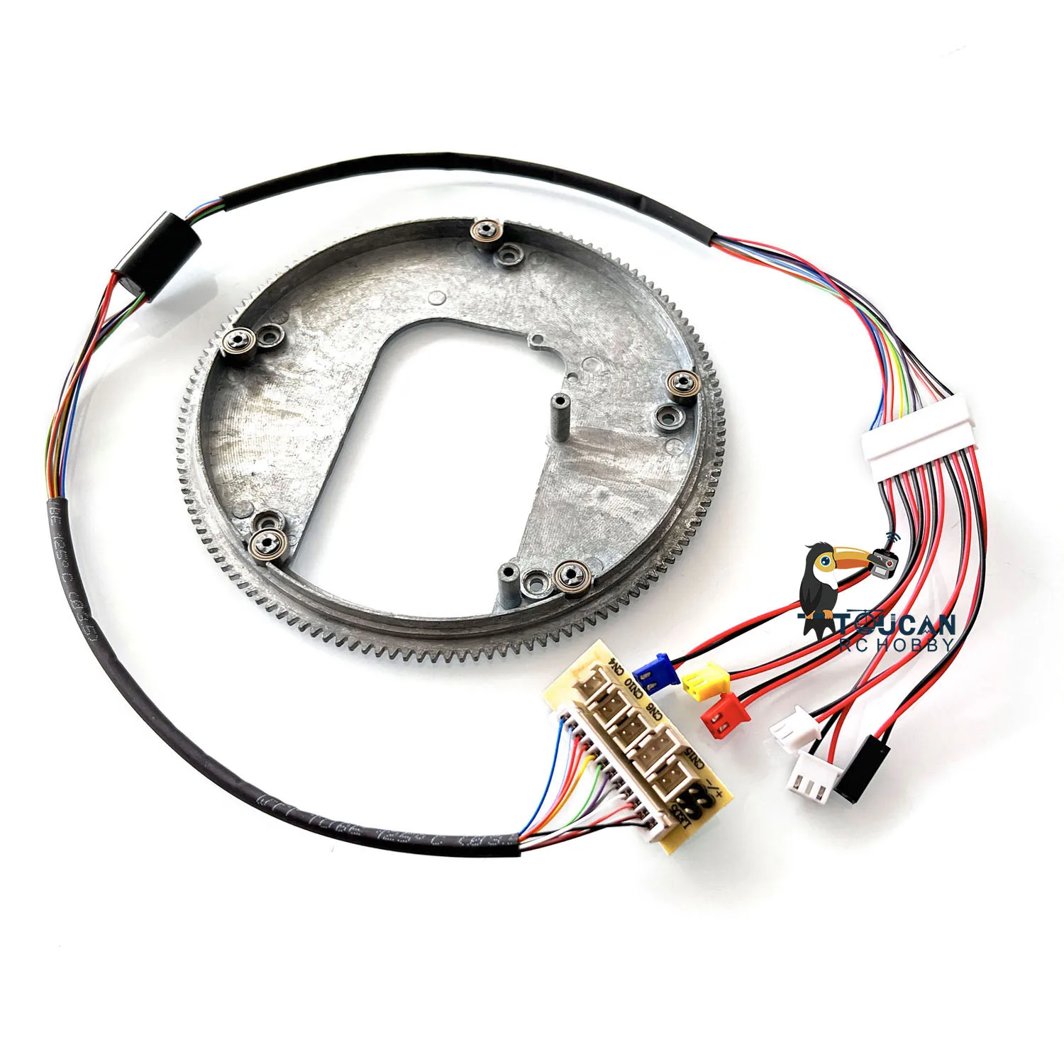 

1/16 Heng Long 6.0 RC Tank Big Metal 360° Rotating Gear 12P Electric Slip Rings THZH0804-SMT4