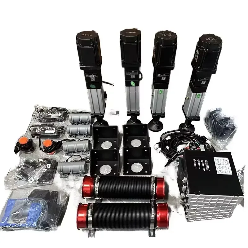 2026for Home Use 4DOF Heavy Racing Simulator Programmable Motion Settings Aluminum Electric Cylinder Compatible All Racing