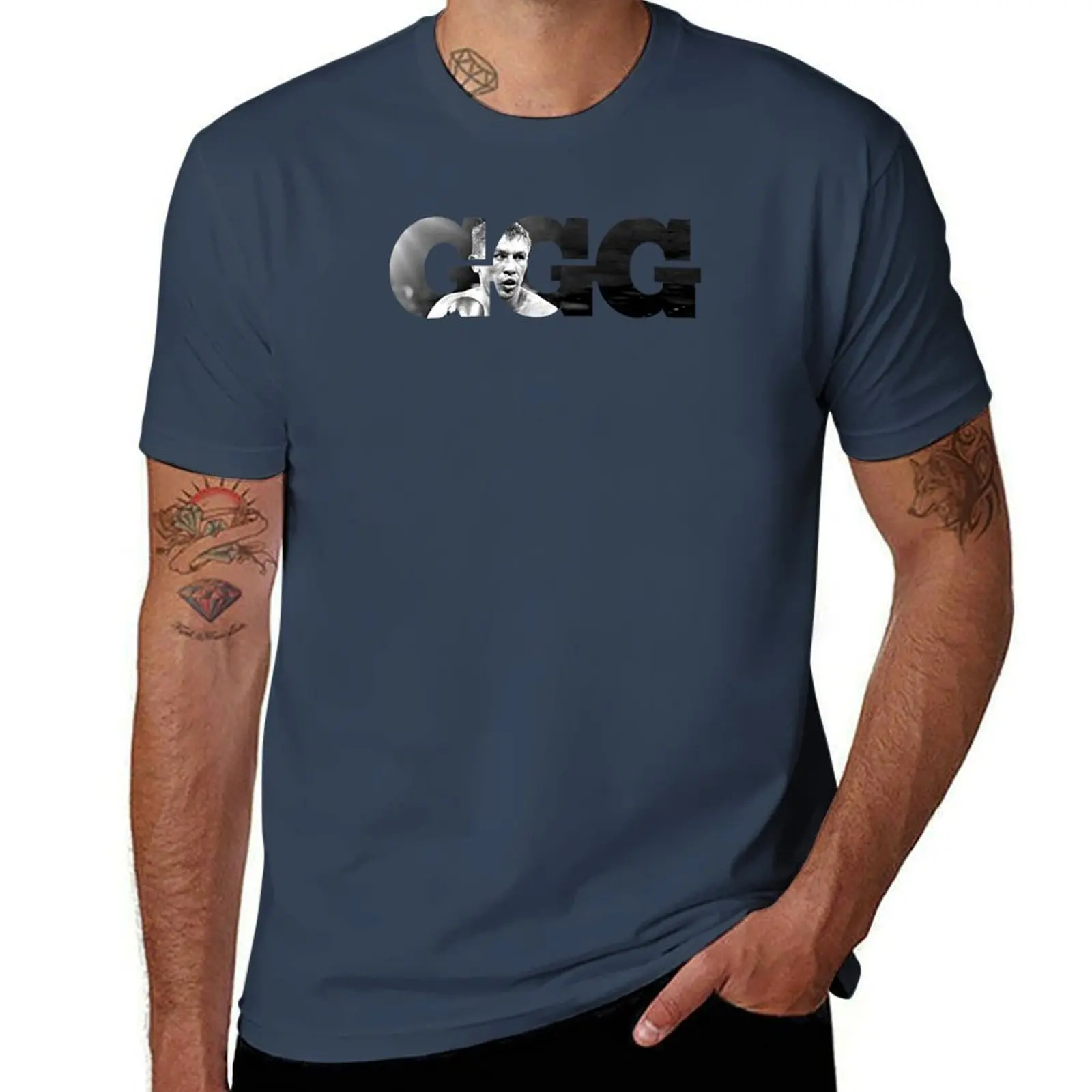

Team GGG T-Shirt Summer Fashion Casual Tee Shirt