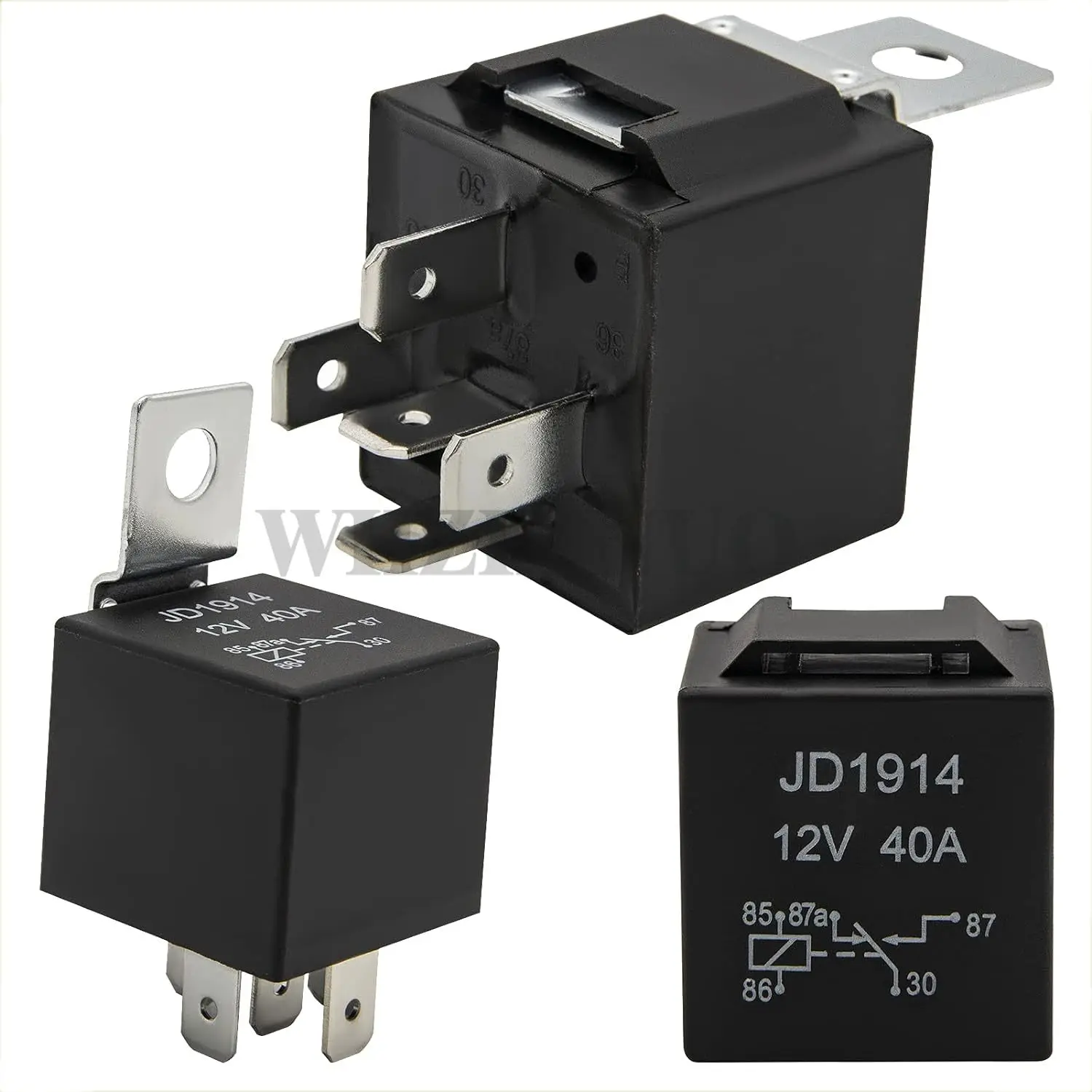 

JD1914 Relay 12V 40A 5 Pin Car Relay 584416 586147 586224 for Johnson Evinrude OMC Outboard Marine Corp