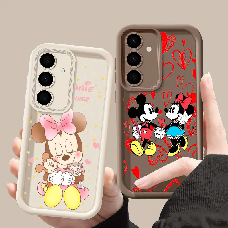 

Baby Mickey Minnie Mouse Disney S26 Ultra Case For Samsung Galaxy S26 S25 S24 S22 S23 Ultra S21 Plus S20 S25 FE Protection Cover