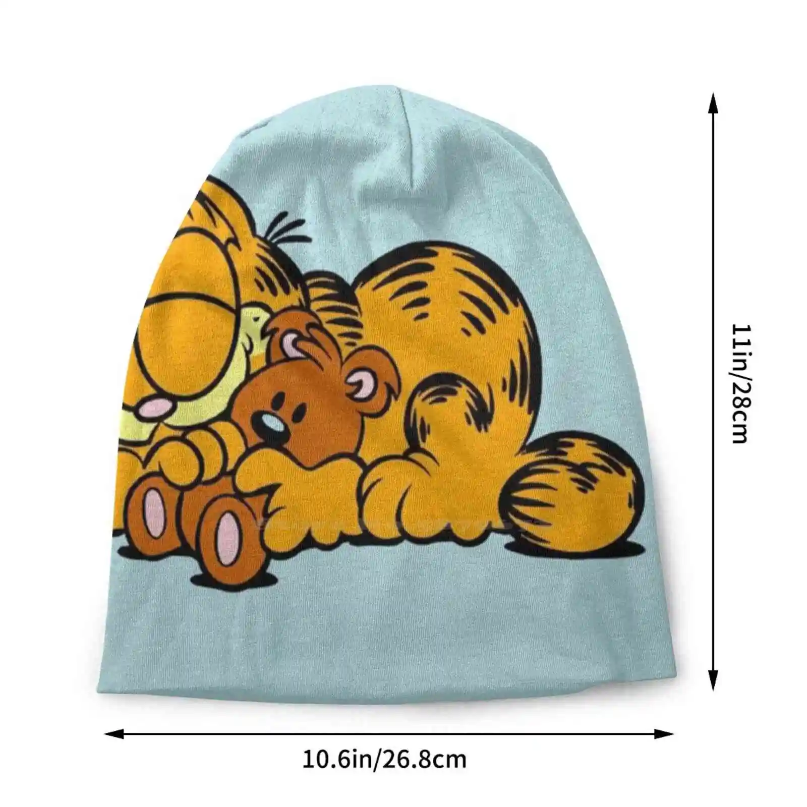 And Pooky Sleeping Knitted Hat Warm Beanie Outdoor Caps Cute And Pooky Odie John Funny Sweet Sleeping Lovely Cosy Meme Teddy