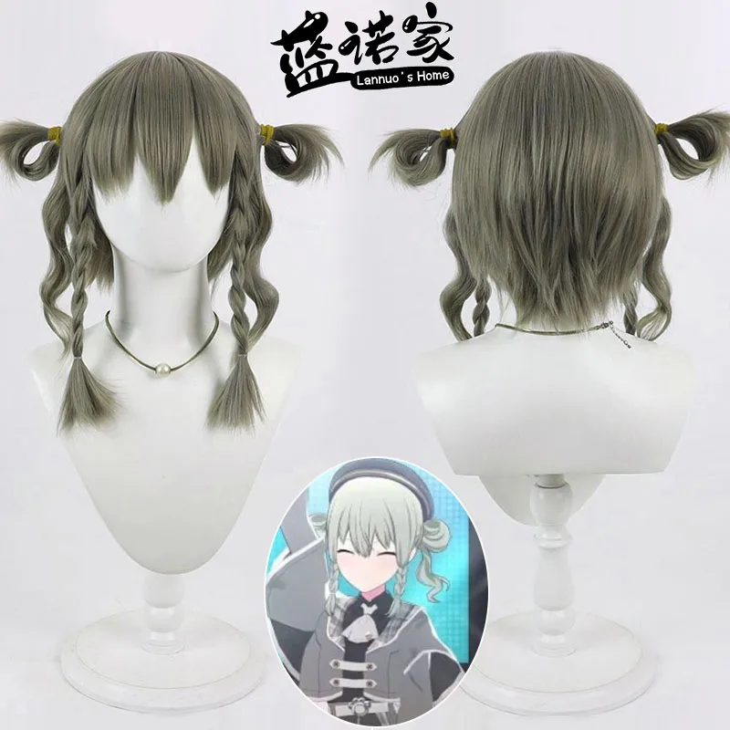 anime-kusanagi-nene-cosplay-wig-halloween-carnival-party-props-synthetic-hair-heat-resistant-fiber-wig-cap