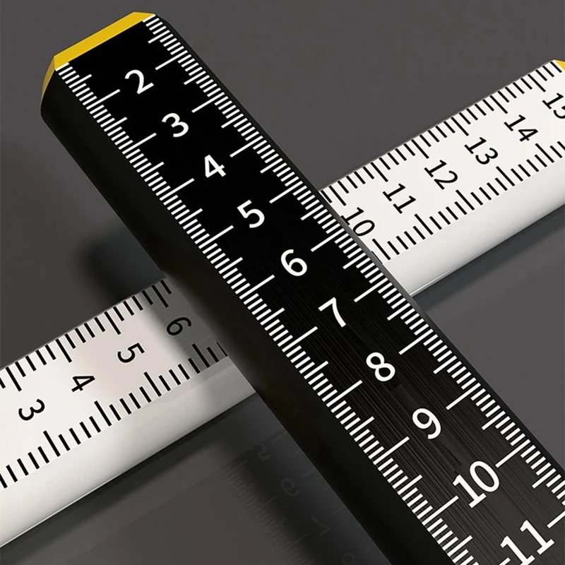 2Pcs Ceiling And Floor Tile Height Ruler, Measuring Ruler With Magnetic Base, Measuring Ruler, Suspended Ceiling