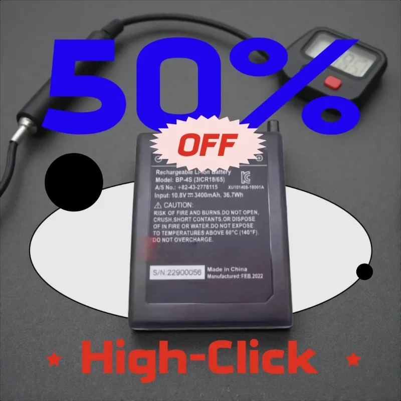 

High Quality BP-4S 10.8V 3400mAh Rechargeable Li-ion Battery For UniStrong GPS STONEX G10/S10 RTK Battery GEOMAX Zenith35