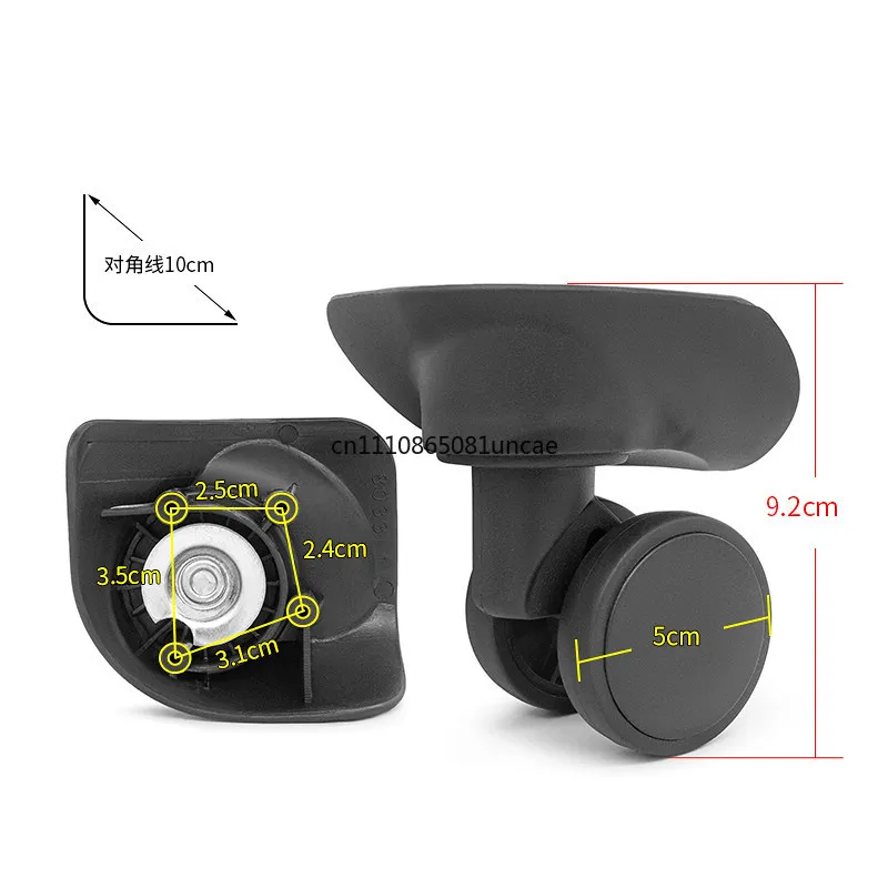 Luggage Wheel Replacement Trolley Case Accessories 80.33 million Wheel Suitcase Wheel Repair