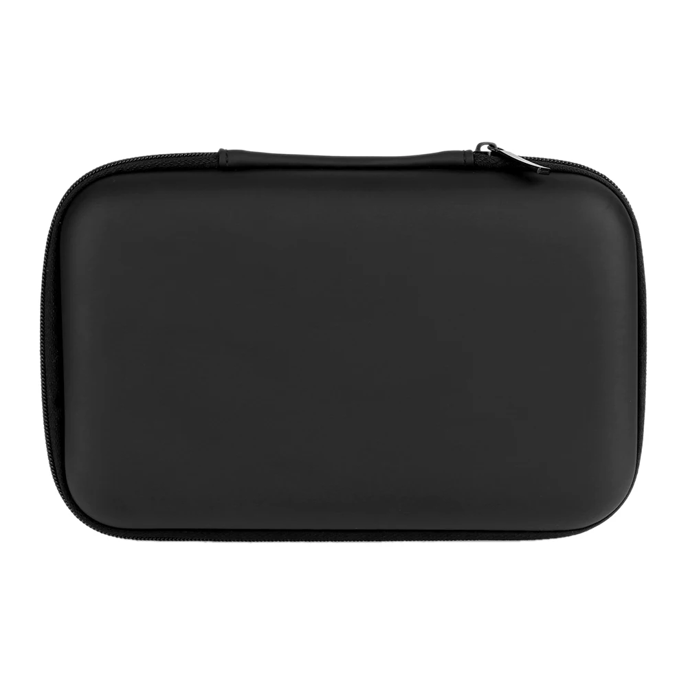 Estojo de transporte para disco rígido, organizador de armazenamento, bolsa de transporte universal para disco rígido de 3.5 espaços, hdd, tablet, eva, à prova de choque