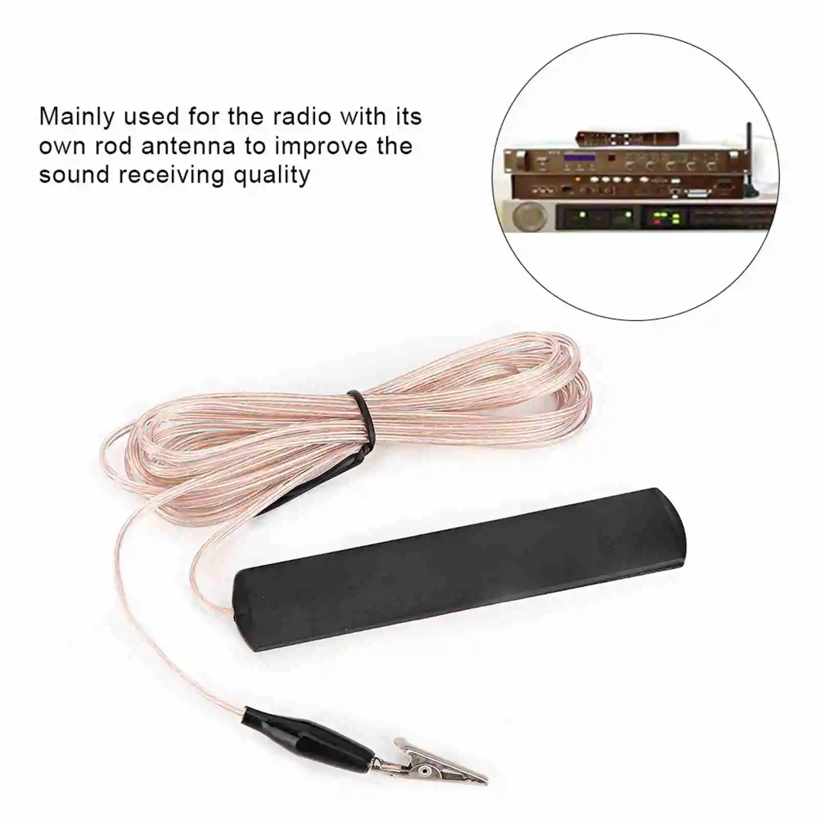 ANT-108SE FM Radio Antenna, suitable for indoor home audio systems, radios, AV receivers, home radio antennas, radio antennas