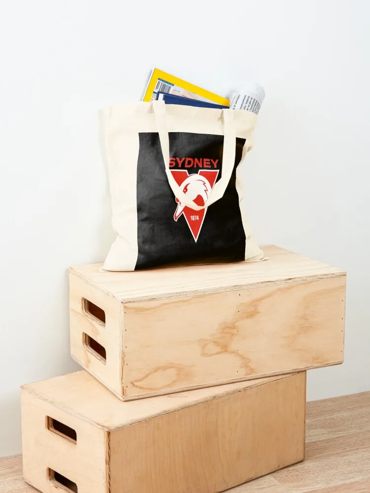 سيدني ذا بلودز سوانز هاوتي سوانيس شعار حمل حقيبة حقائب نسائية حمل حقيبة قماش حقيبة حمل قابلة للتخصيص #4