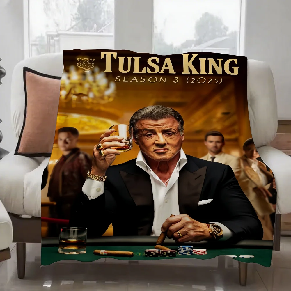 بطانية HOT TV T-tulsa k-king 3 خفيفة الوزن للنوم والقيلولة وغرفة المعيشة والمكتب والأريكة وجميع المواسم