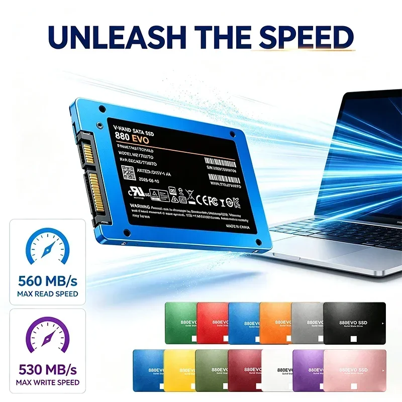 2026 New High Performance SSD 1TB 2TB SATA III 2.5