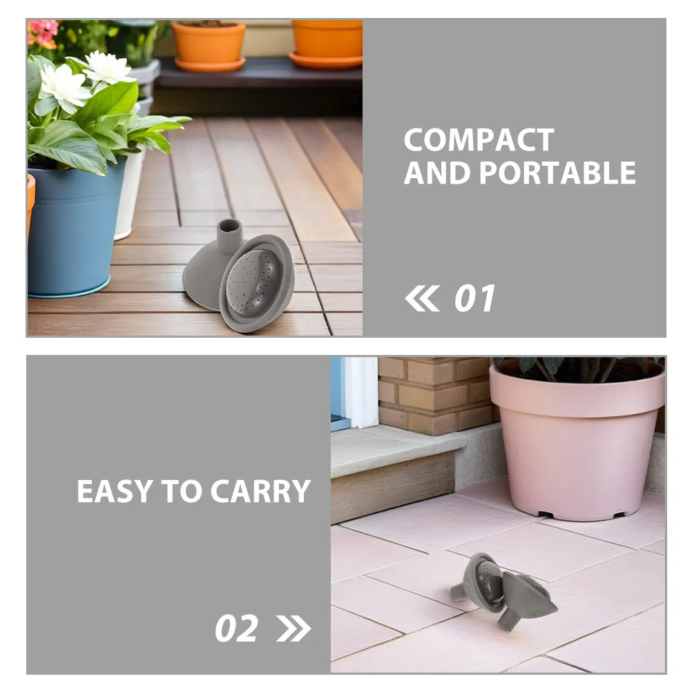 3Pcs Garden Watering Nozzle Set Plastic Atomizing Sprinkler Head for Flower Watering Bonsai Vegetable Gardening Outdoor