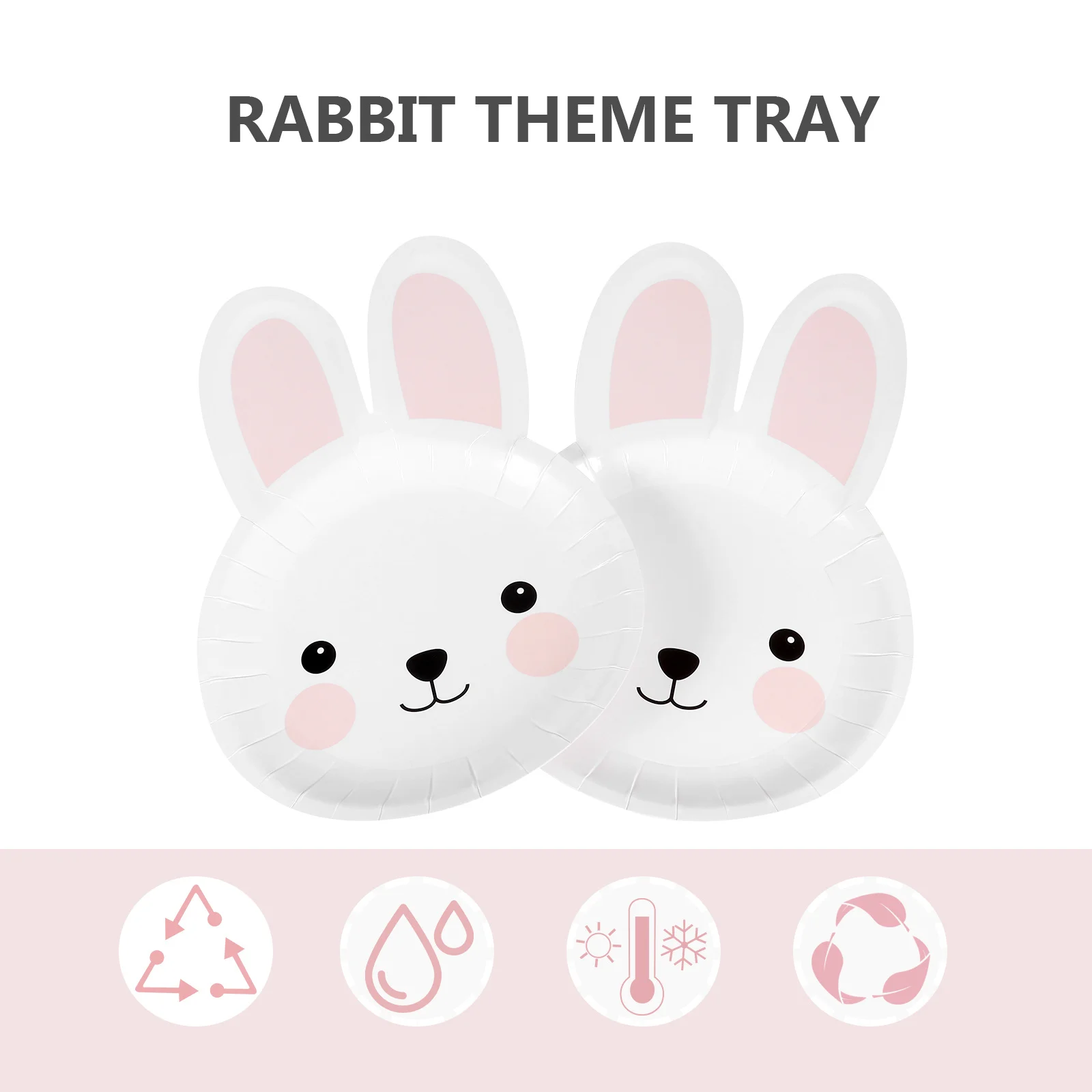 

Paper Dinnerware Kit Paper Tableware Kit Easter Paper Tableware Easter Disposable Dinnerware Disposable Tableware Set