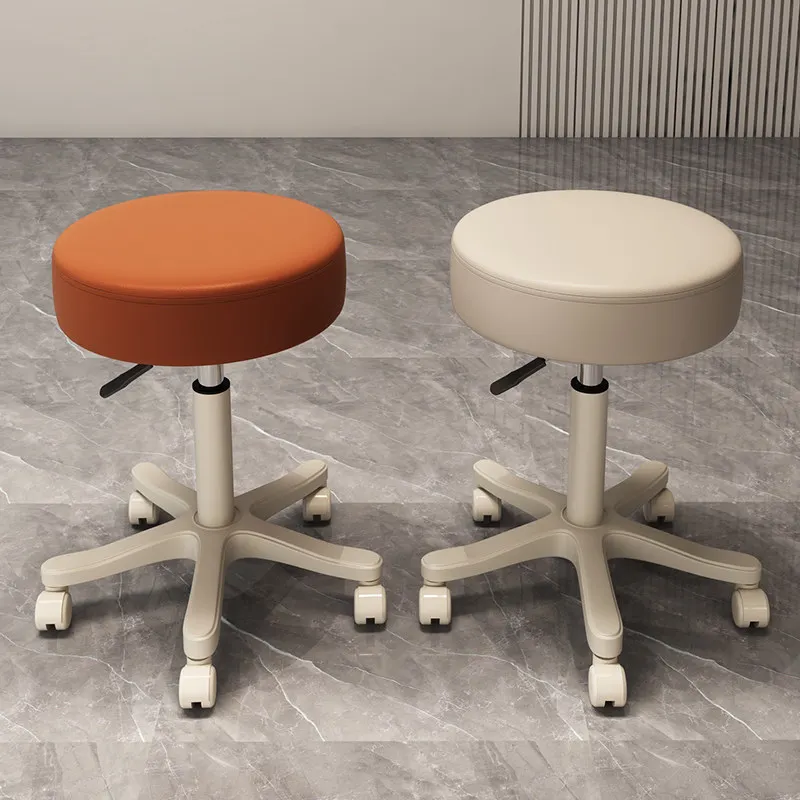 Beauty salon barbershop special stool makeup artist hairdressing nail master stool pulley home chair dressing swivel chair
