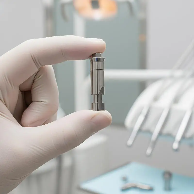 Dental Implant Composite Analog Compatible With Osstem System For Lab Clinic Use