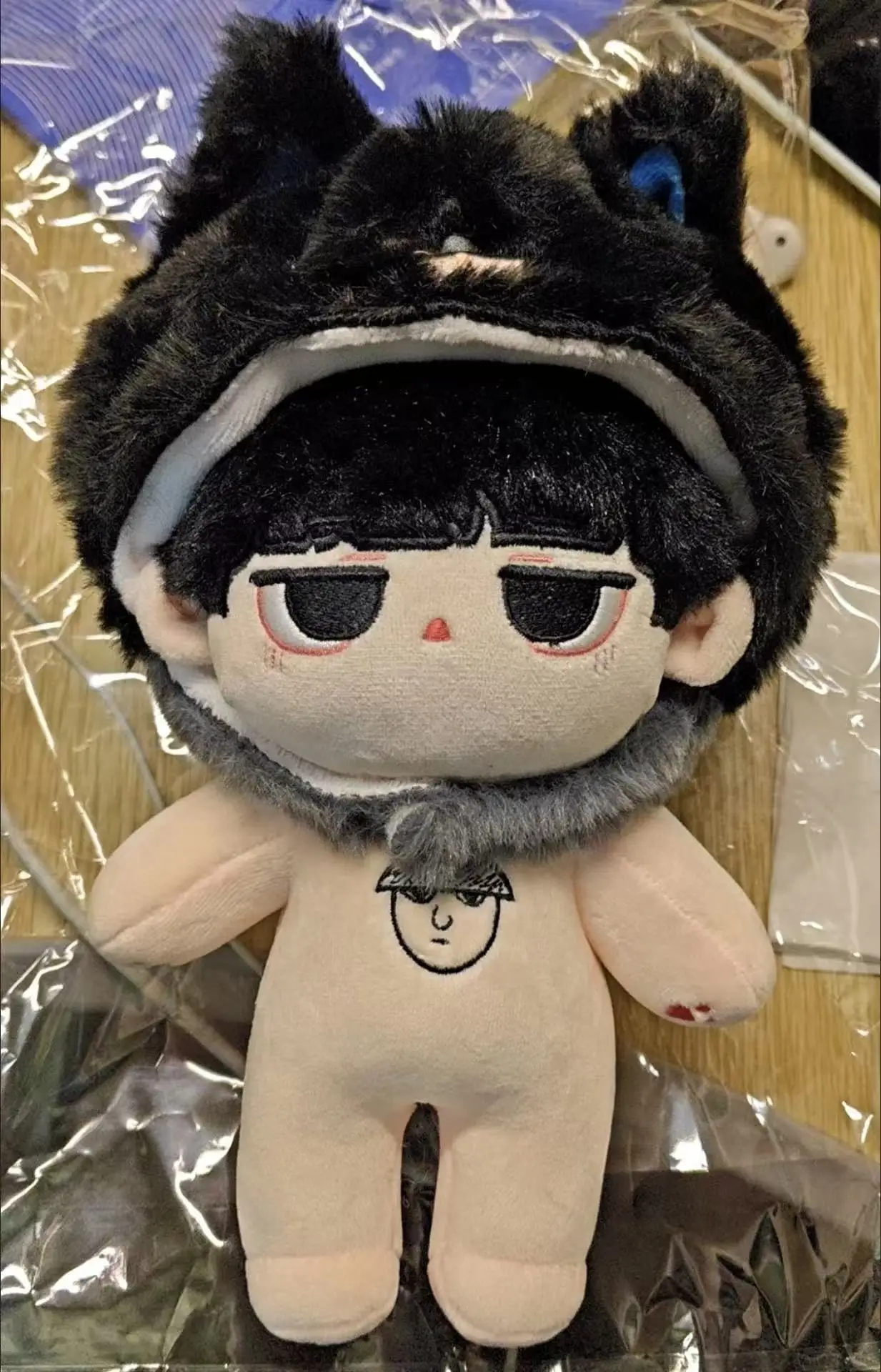 Recheado 20cm jogo anime mob psico 100: reigen arataka figura de ação corpo boneca de pelúcia brinquedo macio vestir-se algodão presente do miúdo