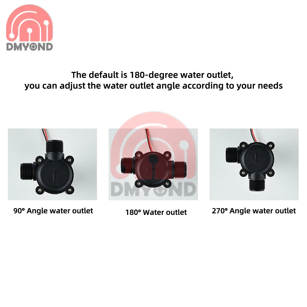 Mini Water Generator Powerful Magnet High Power Hydraulic Hydro Turbine Generator 9.8V-18.5V Hydroelectric power Hydro Generator