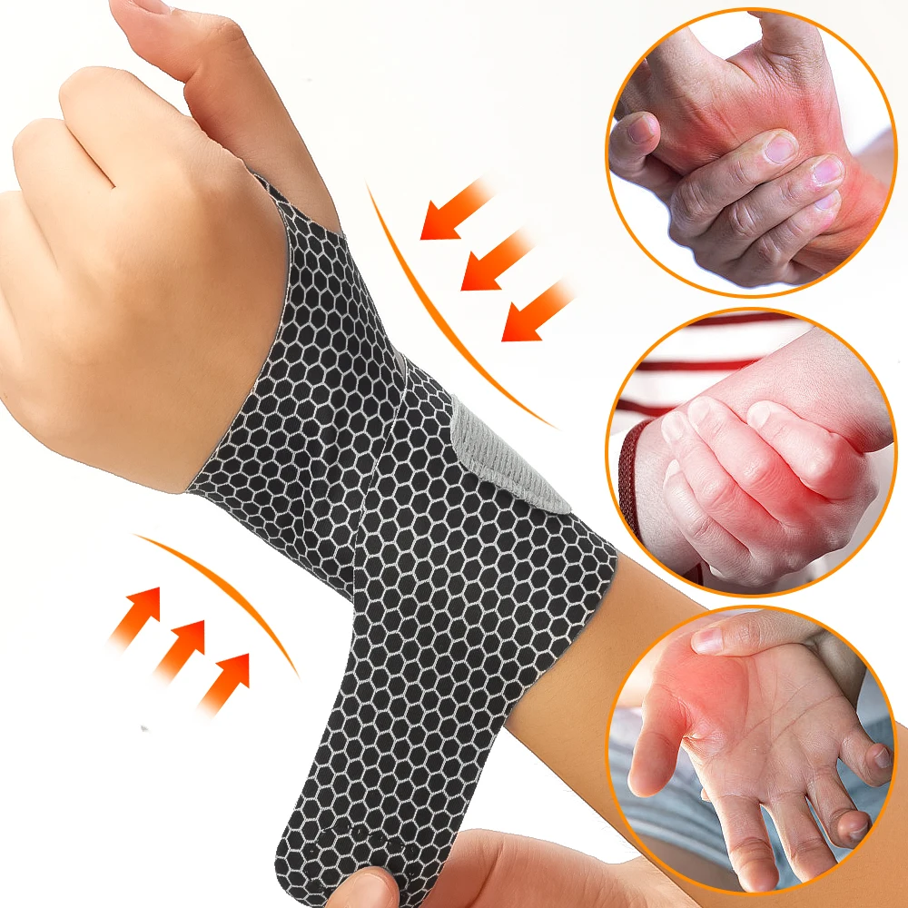 Wrist Protector with Adjustable Wrist Joint Strain and Sprain Prevention Special Bandage for Men Women Fitness Wrist Protector