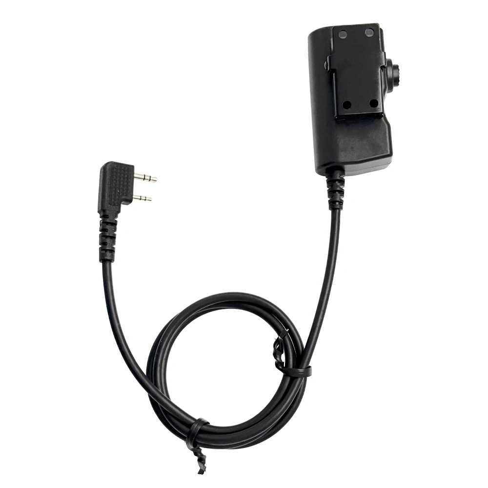 Tactical U94 PTT Adapter Airsoft Tactical Headset Kenwood(for baofeng) Plug Tactical Headset Accessory