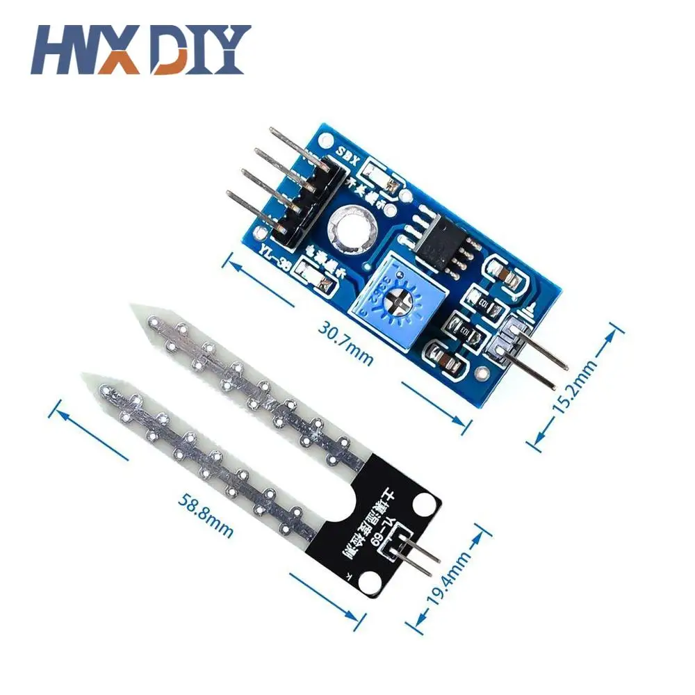 5/10 stücke Boden Feuchtigkeit Hygrometer Erkennung Feuchtigkeit Sensor Modul Für arduino Entwicklung Bord DIY Roboter Smart Auto