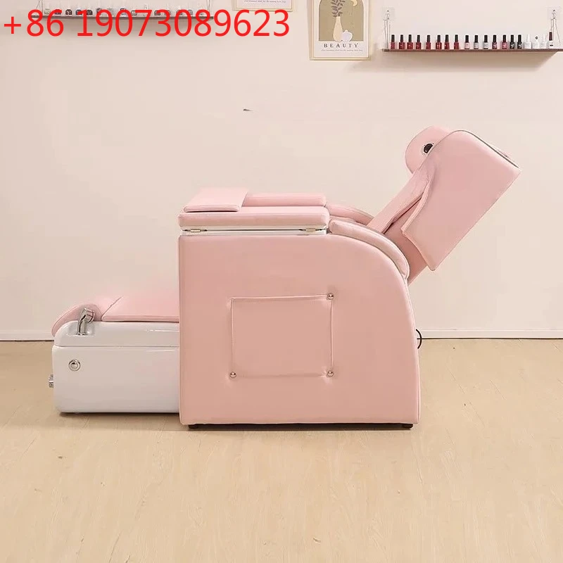 Footrest Pedicure Chair Stool Bench Feet Pedicure Spa Sofa Bed Massage