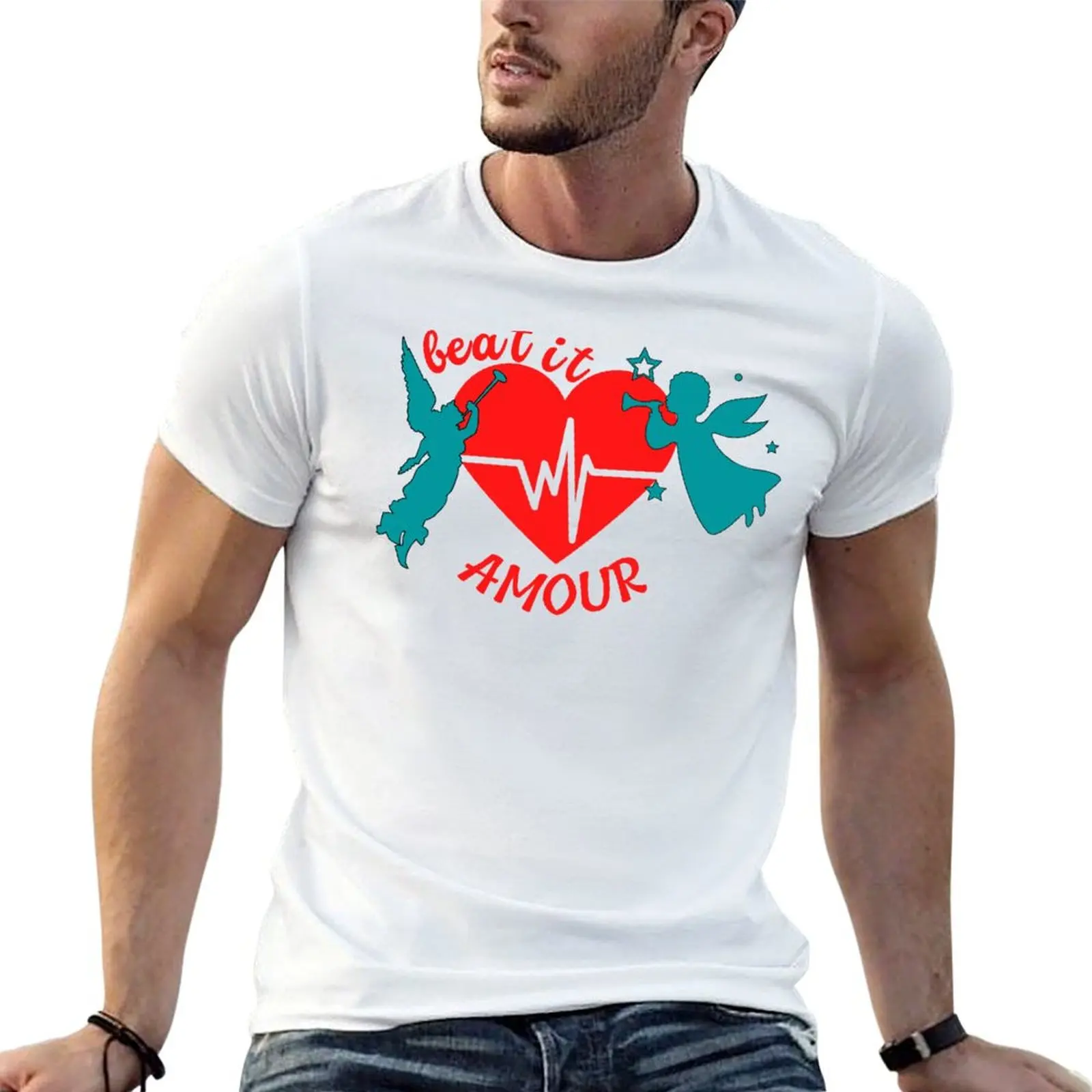 

Amour Beat It T-Shirt cotton t shirt pack t shirts for man cotton funny T-Shirt