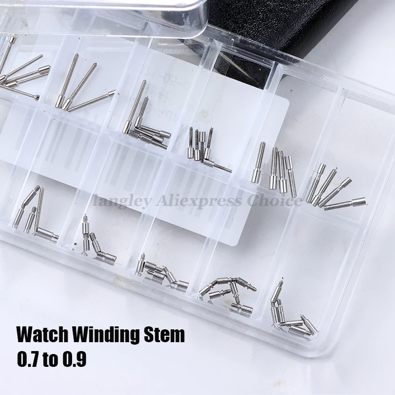

Stainless Steel Watch Stem Extender Watch Winding Stem Extender Repairing Replacement Accessory for Watchmaker Repair Tool 1/Box