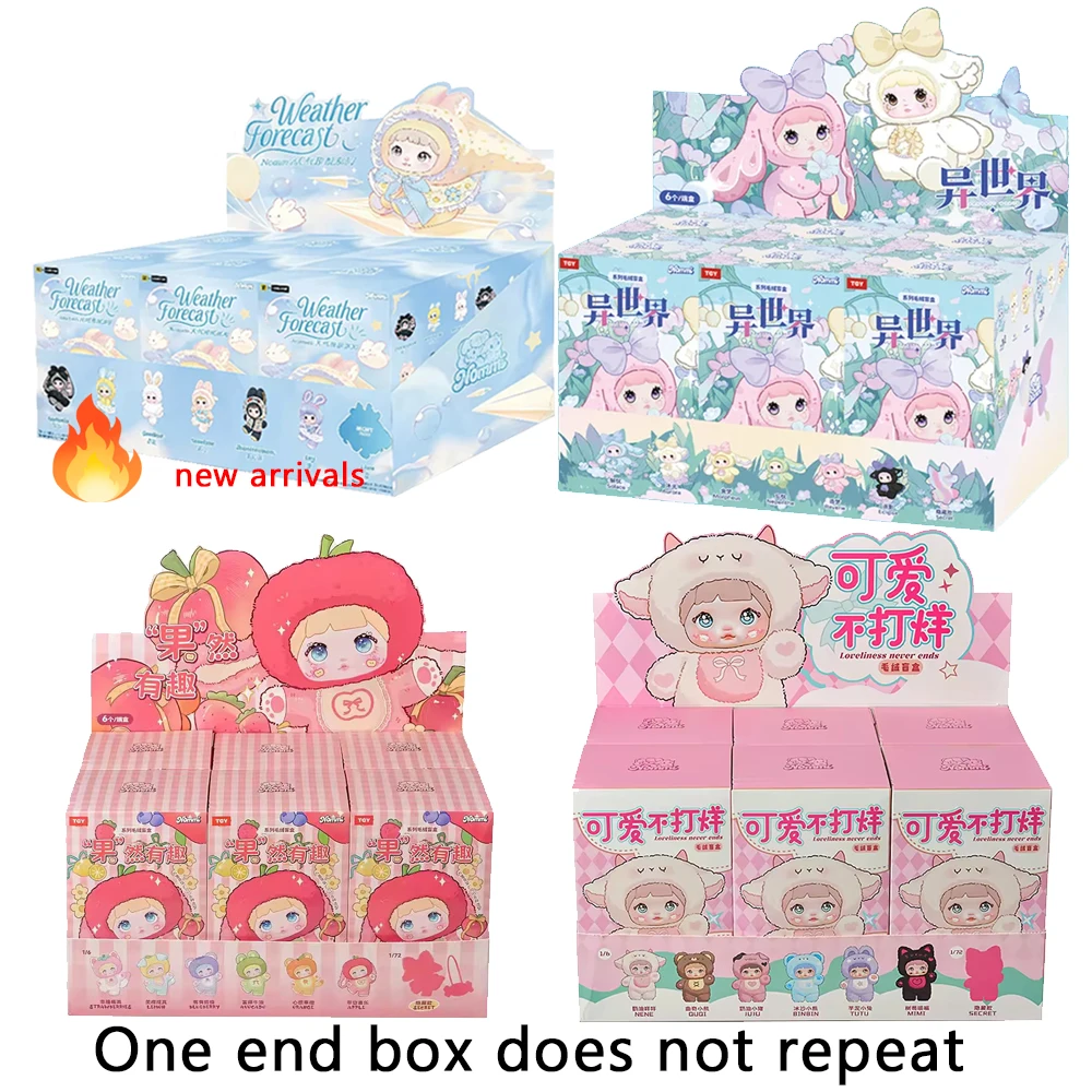 

Новый горячий Nommi прогноз погоды Fantasy World Loveliness Never End Series Mystery Box игрушки милая подарочная сумка кулон плюшевая игрушка кукла