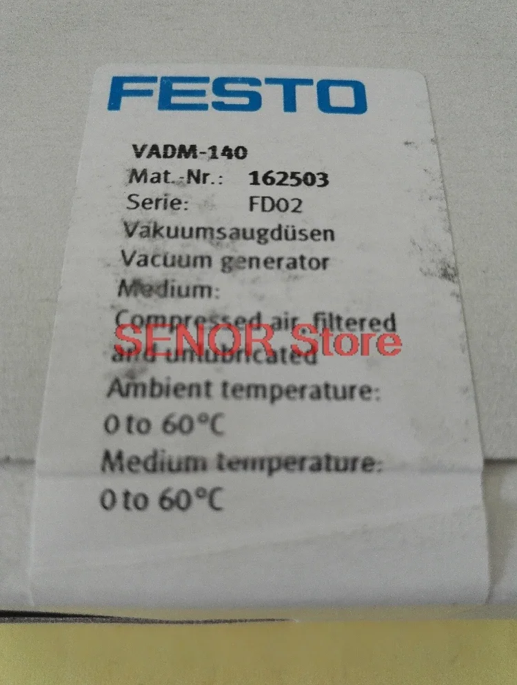 

Brand new original vacuum generator VADM-140 162503
