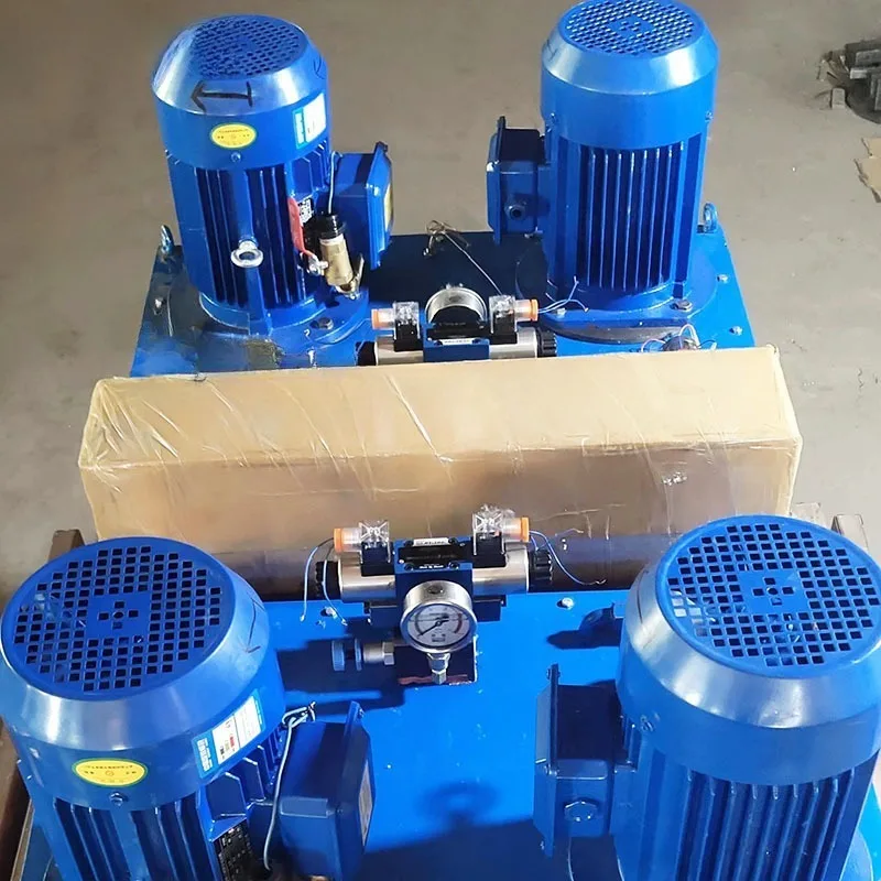 380V Marine Double Electric Pump Station Hydraulic Station, Servo Freighter Windlass