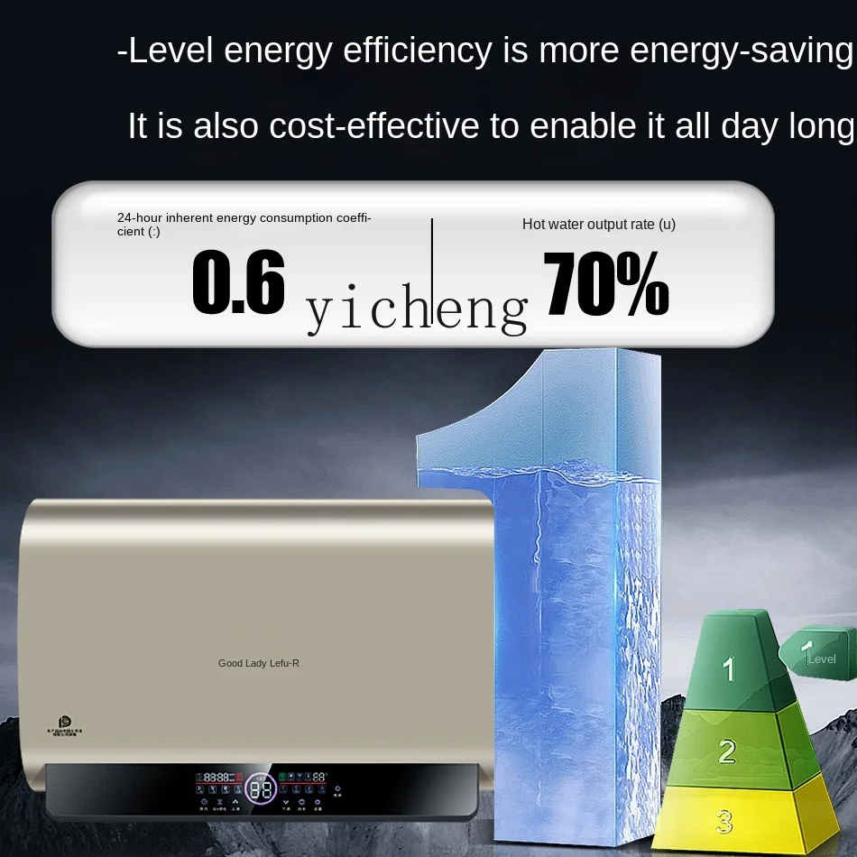 Aquecedor de Água Elétrico cc25 para Banheiro Residencial, Novo, Ultrafino, com Eficiência Energética de Primeira Classe e Aquecimento Rápido