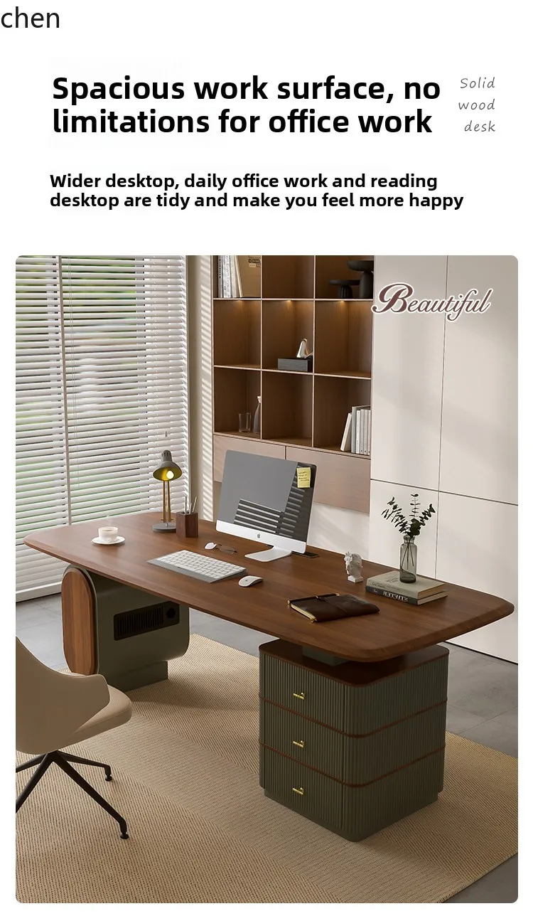 ZML Computer Desk Home Office Minimalist Design New Model Executive Desk