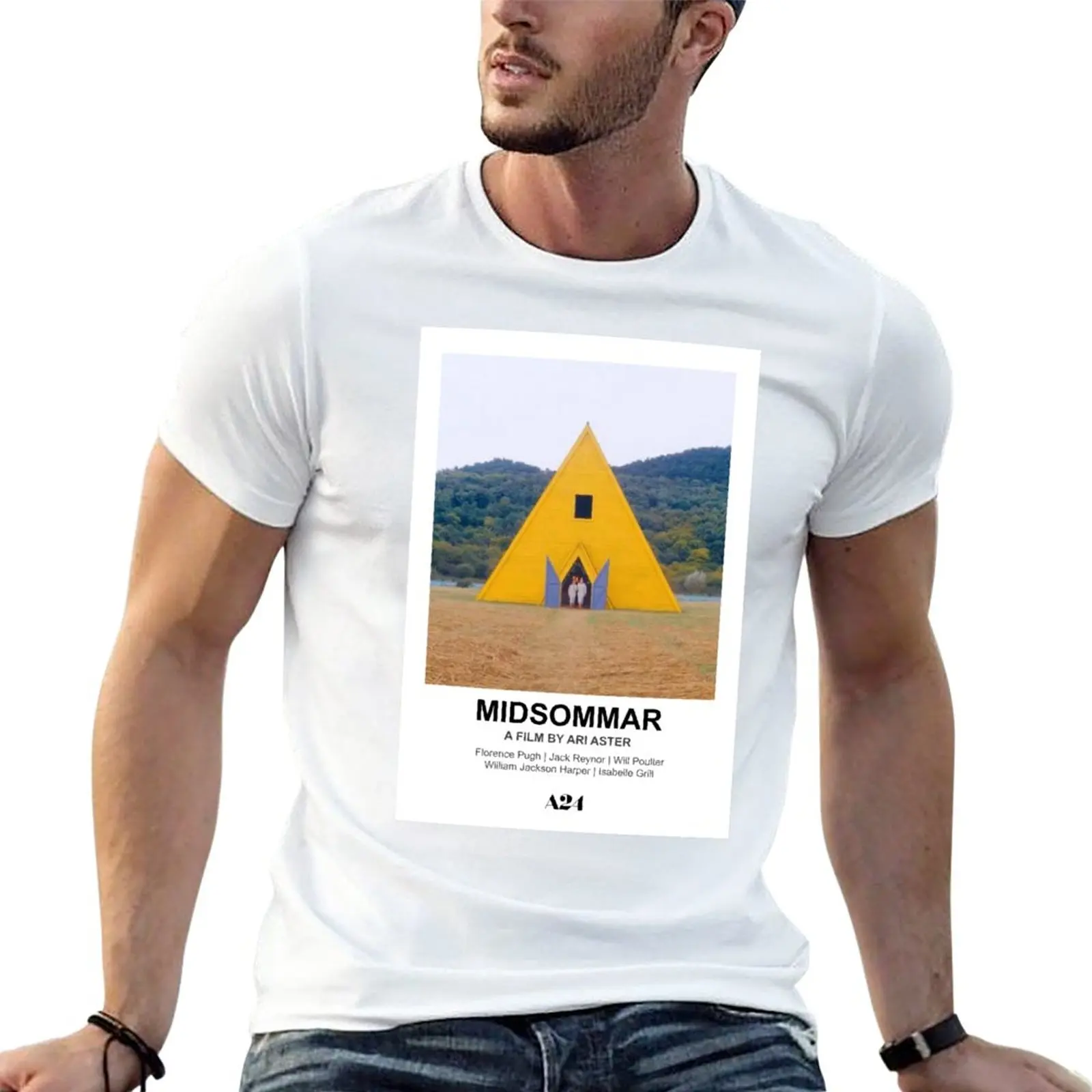 

A24 - Midsommar T-Shirt Short sleeve plus size tops quick drying shirt kawaii clothes mens big and tall t shirts