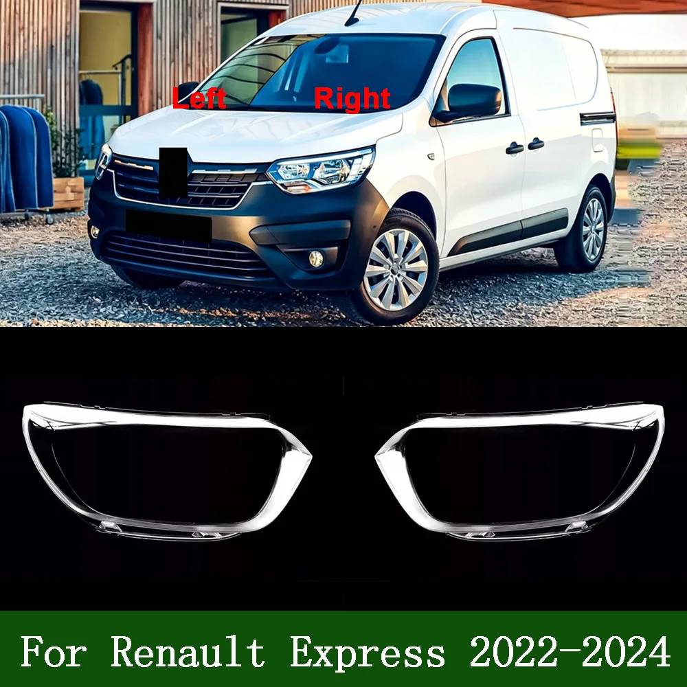 

Transparent Headlamp Shell Lampmask Lamp Shade Headlight Cover Replace The Original Lampshade 2022 2023-2024 For Renault Express