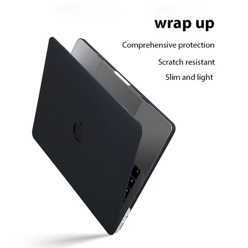 Imagen 2 del producto Funda de portátil para Macbook Air 13 A2337 M1 M2 M3 Air 15,3 para Macbook Pro 13 A2338 14 16, funda protectora mate a prueba de golpes