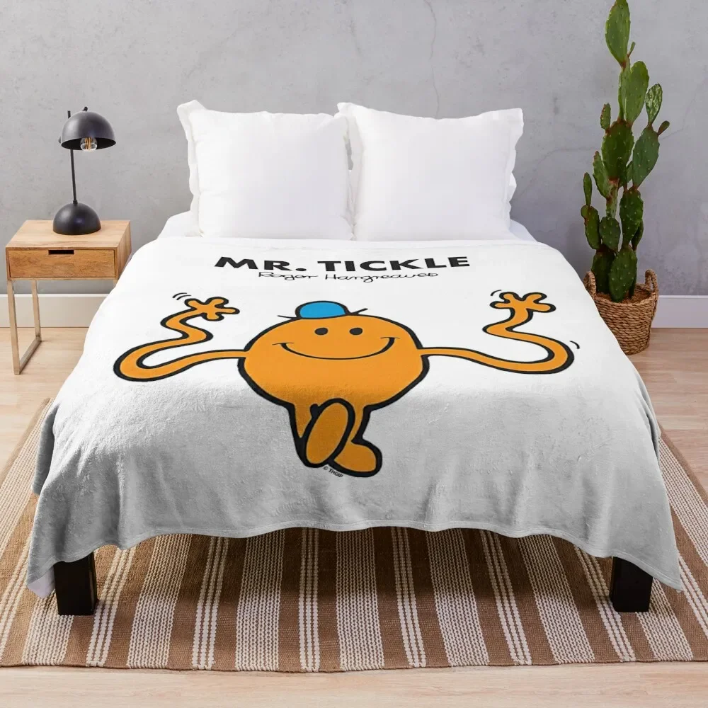 

Mr Tickle Throw Blanket Soft Big christmas decoration Thermals For Travel wednesday Blankets