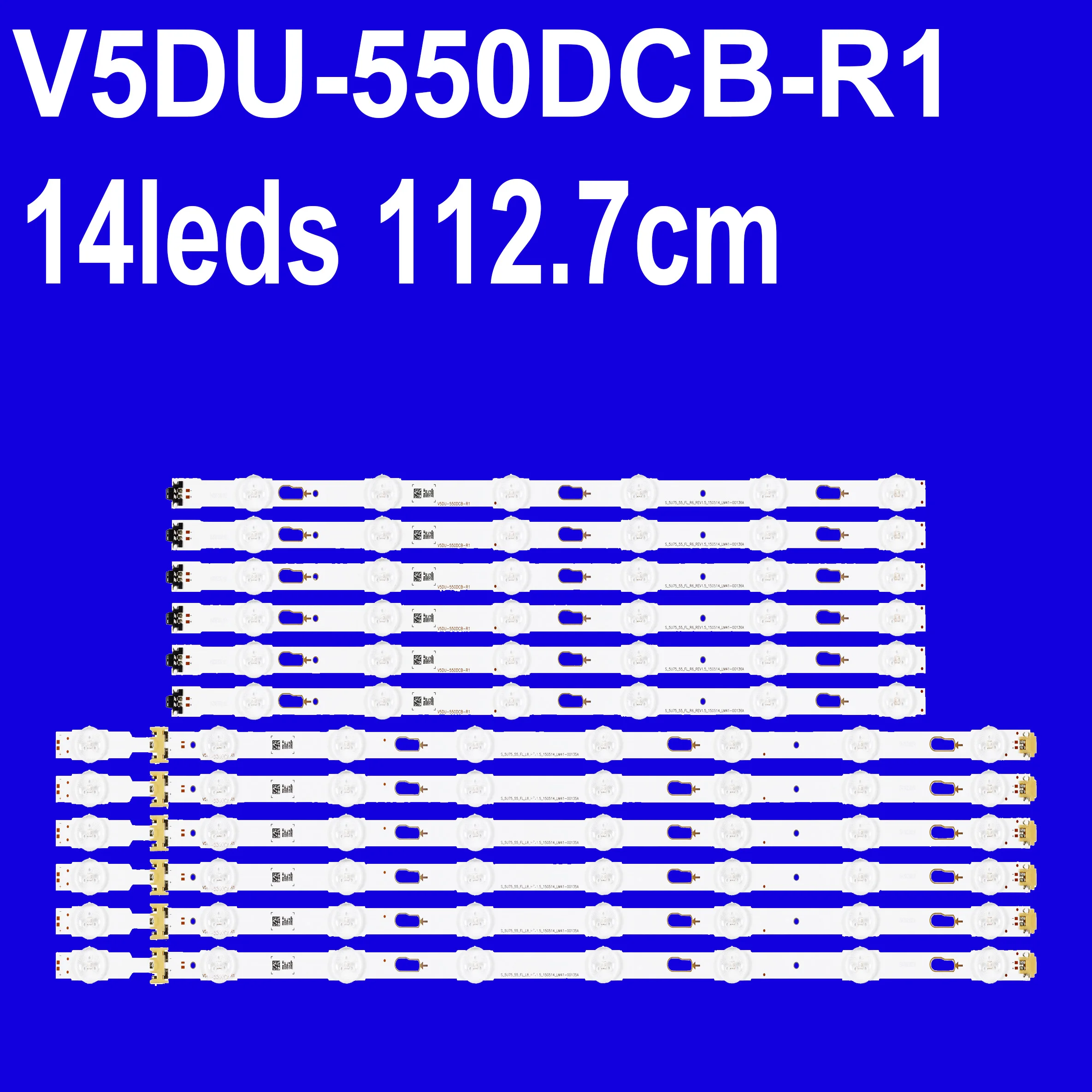 

Светодиодная лента подсветки для un55ku6300f un55mu6290 Un55ku6000f un55ku6300 un55ku6000 V5DU-550DCA-R1 LM41-00135A un55mu6100