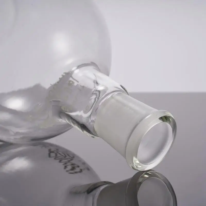 1Pcs/Lot Flat Bottom 50/100/150/250/500/1000/2000ml One Mouth Short Neck Lab Glass Flask For School Laboratary Experiment
