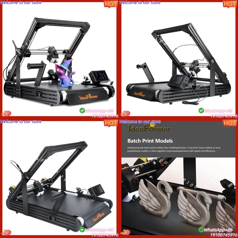 2026 IR3 V2 FDM 3D Printer ±0.1mm Precision 400mm/s High Speed 300℃ Nozzle 90℃ Heatbed PLA PETG TPU ABS ASA