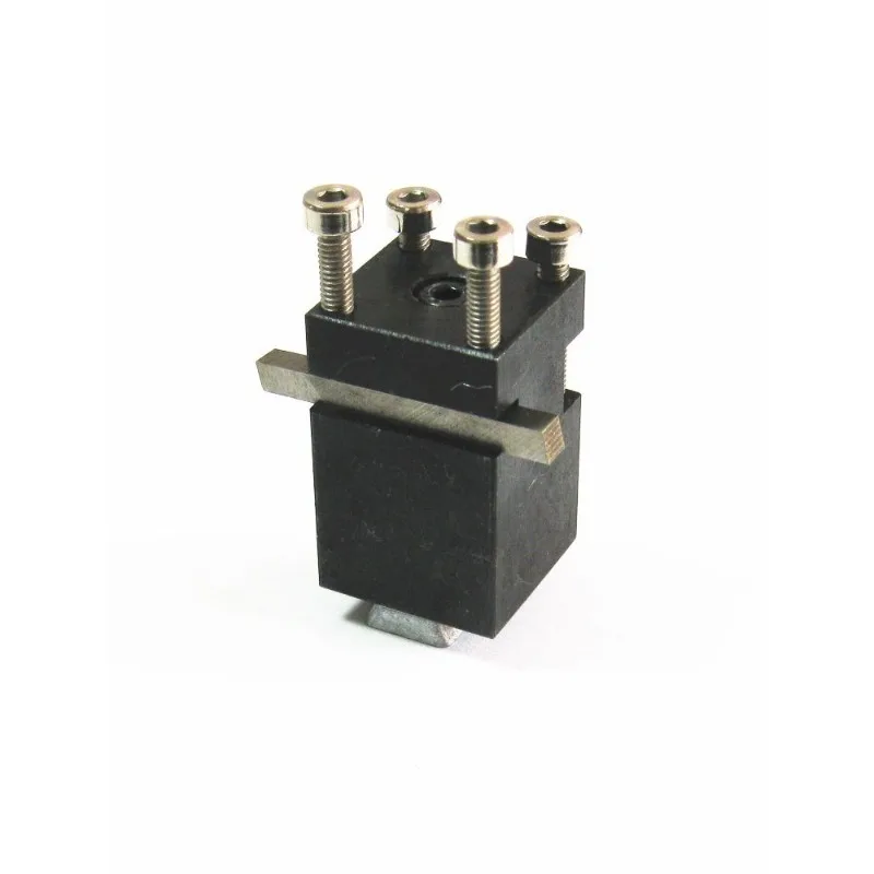 For 2-Position Tool Holder, Metal Clip Tool Holder 2-slot Square Tool Holder Heightened Metal Lathe Accessories