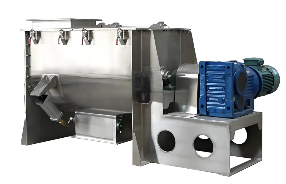 Small automatic animal feed blender for chicken duck cow goat and aquaculture feed mixing view 6