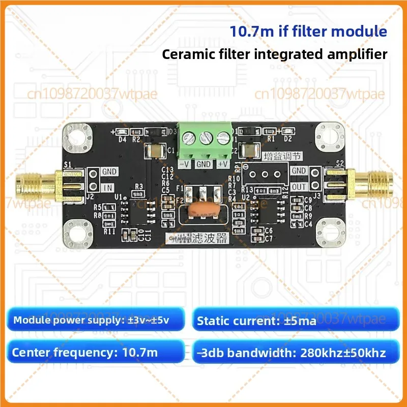 For AD9240 Module 14‑Bit High‑Speed ADC Analog‑to‑Digital Converter, 10MSPS Sampling Rate