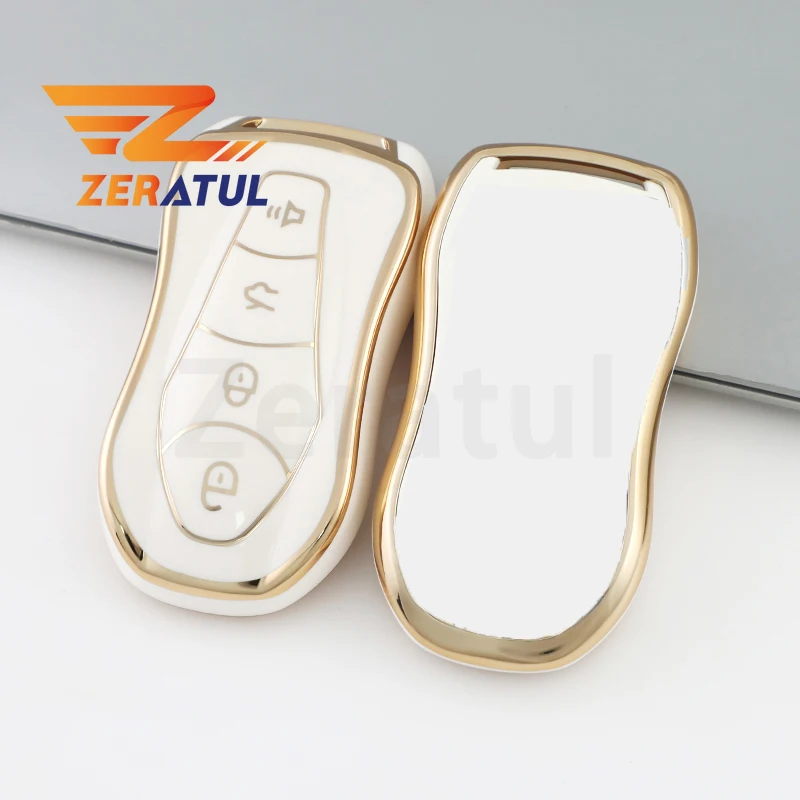 

For Geely Atlas Pro New Emgrand GS X6 SUV EC7 Azkarra Tugella FY11 2019 2020 Auto Car Remote Key Case Cover Keyless Protector