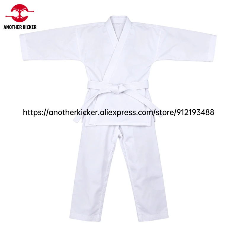 Karate Uniform Gi for Adults & Children Durable Karate Suit Set Comfortable Martial Arts Clothing for Karate Practice Tournament