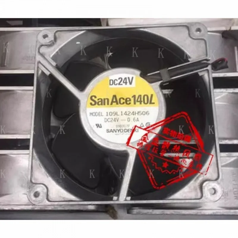

C FOR SANYO 109L1424H506 14050 DC24V 0.6A 14CM Large Airflow Cooling Fan