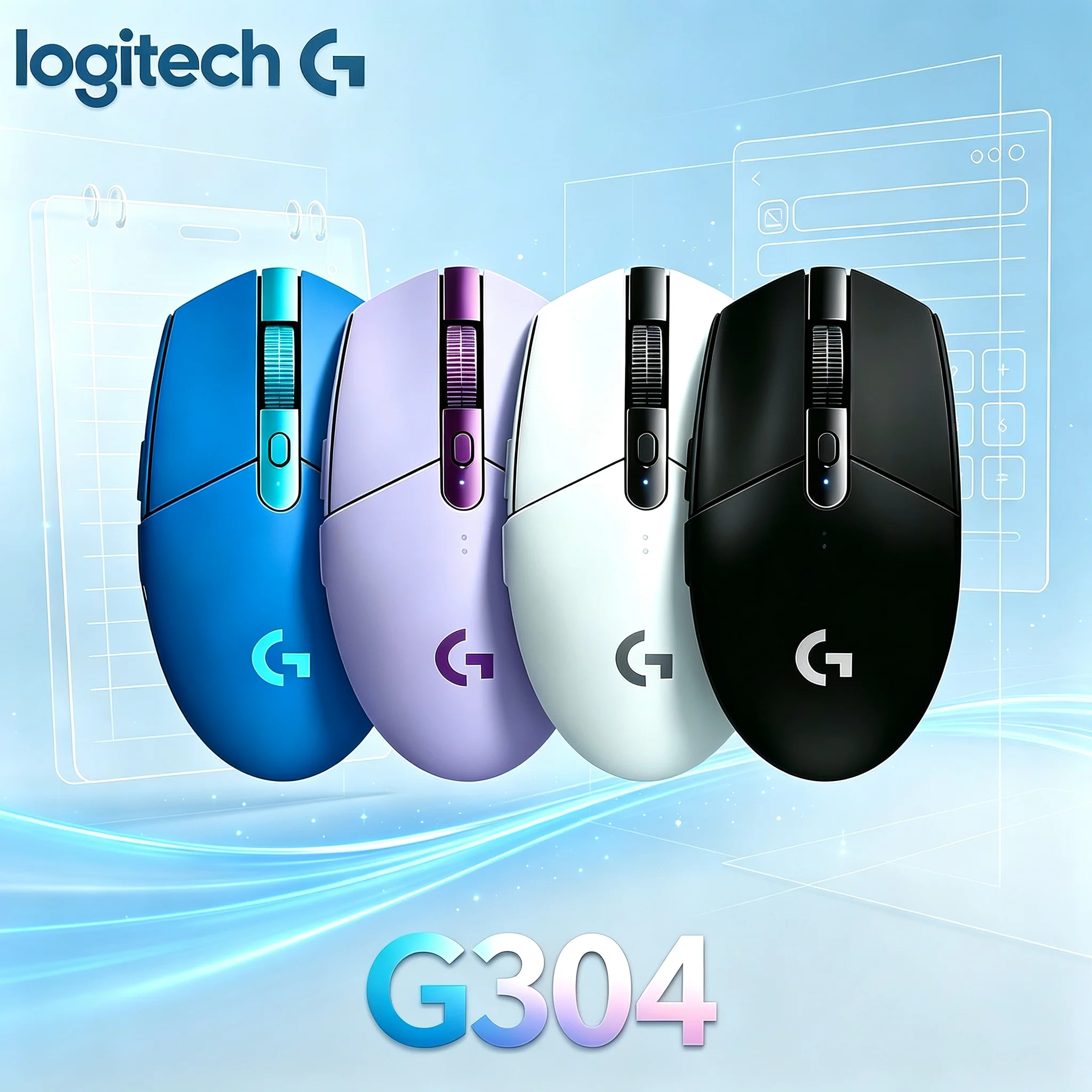 Logitech G304 2.4G Wireless Gaming Mouse Energy‑Efficient Circuit Design for Long‑Time Office Working and Non‑Stop Gaming Sessio