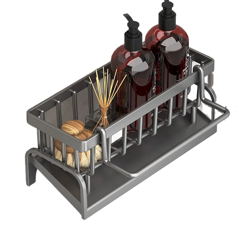 

Kitchen Shelf Cleaning Cloth Storage Draining Rack Household Detergent Sponge Rack Water Sink Water Sink Water Sink